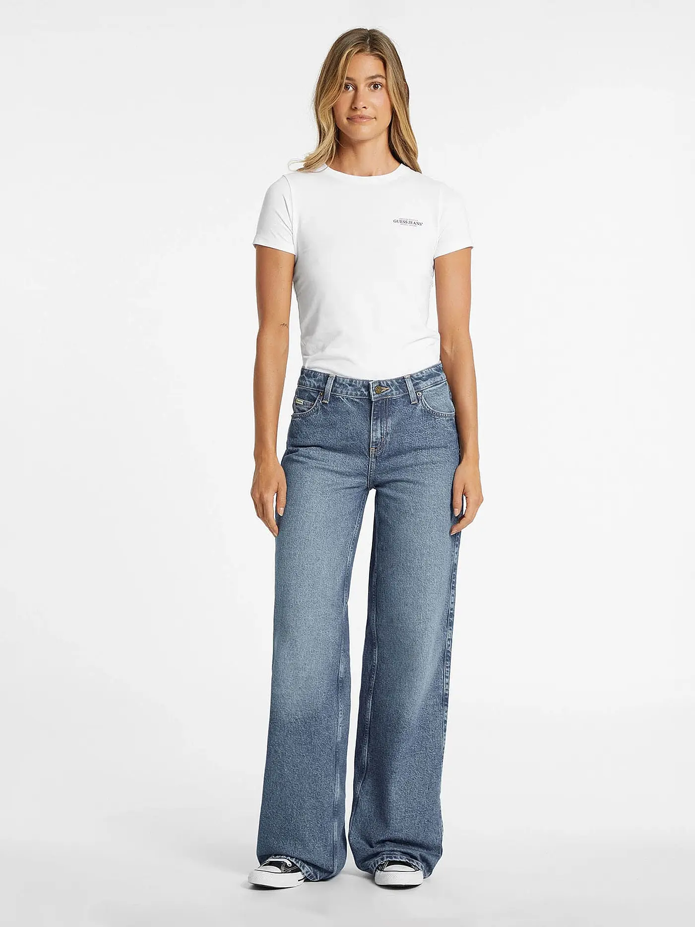 GUESS | Jeans Wide Leg | blau